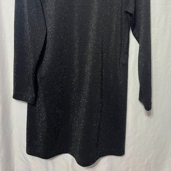 Dress.com Sparkly Long-Sleeve Shift Dress – Size Large - Picture 10 of 10